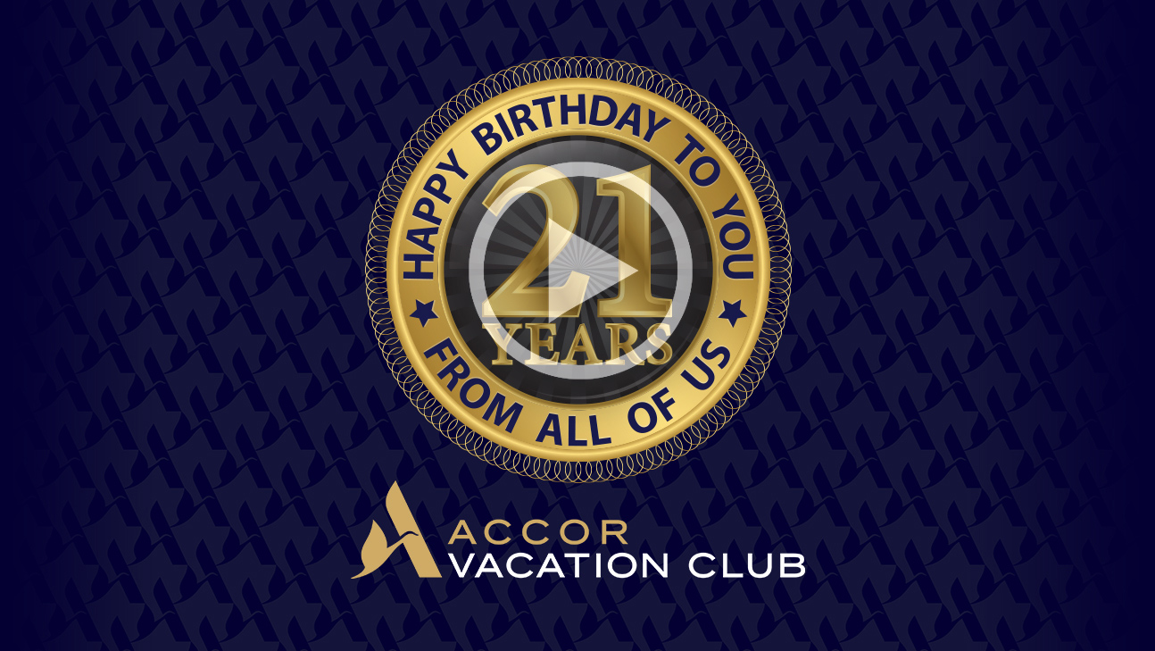 10th October – Accor Vacation Club turns 21