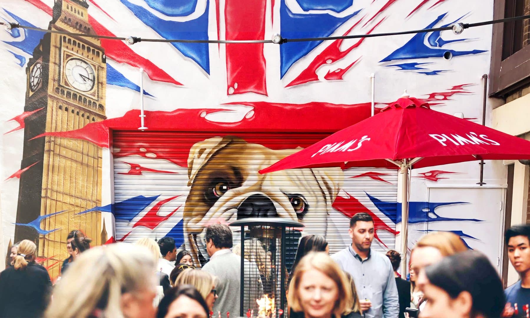 A Royal Tipple in a London-inspired Laneway